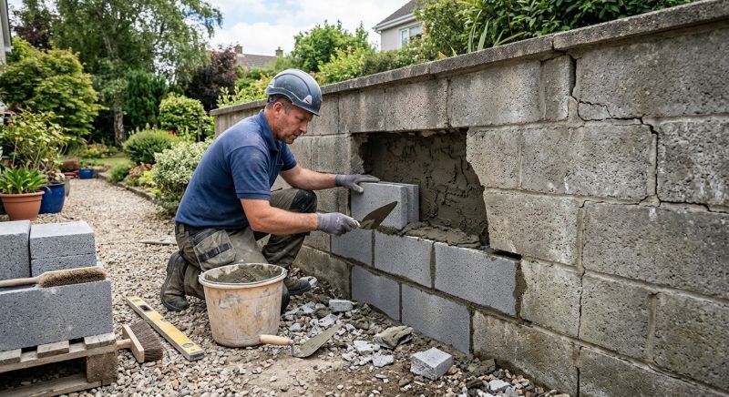 Block Work Repair in Boerne, TX