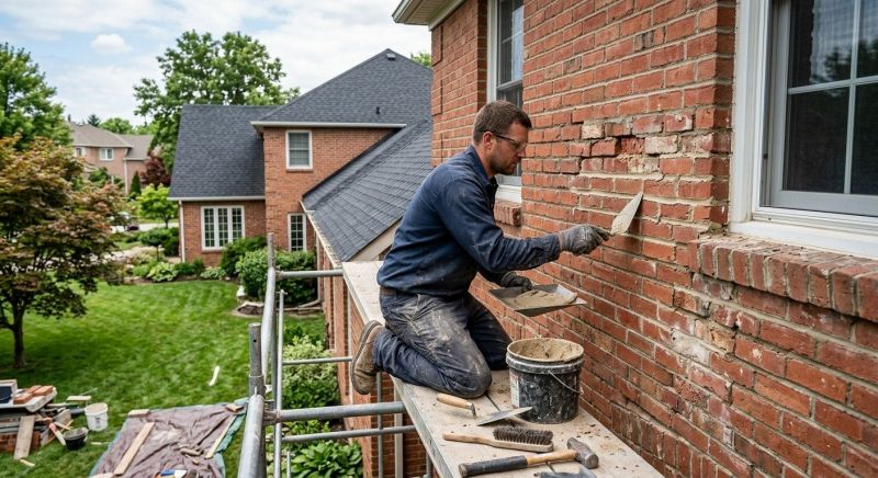 Brick Flatwork Repair in Bulverde, TX