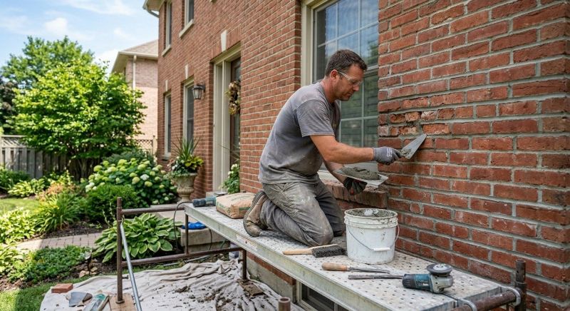 Brick Flatwork Repair in Schertz, TX