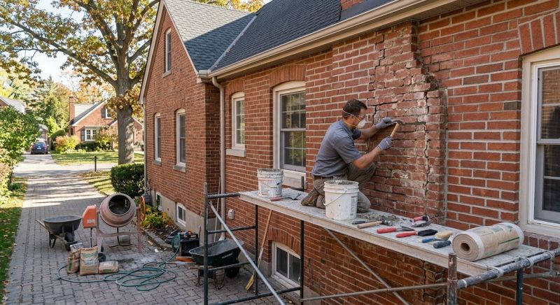 Brick Masonry Restoration in Boerne, TX