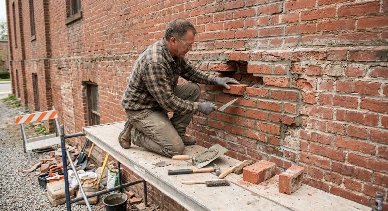 Brick Repair in Comfort, TX