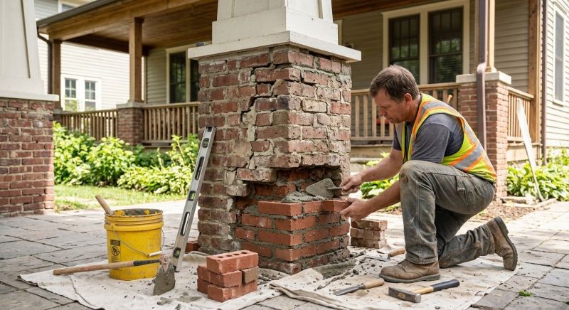 Brick Restoration in Universal City, TX