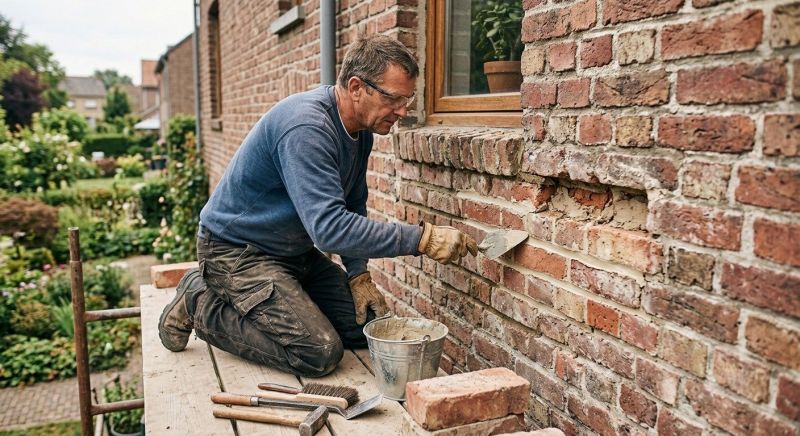 Brick Stairs Repair in Helotes, TX