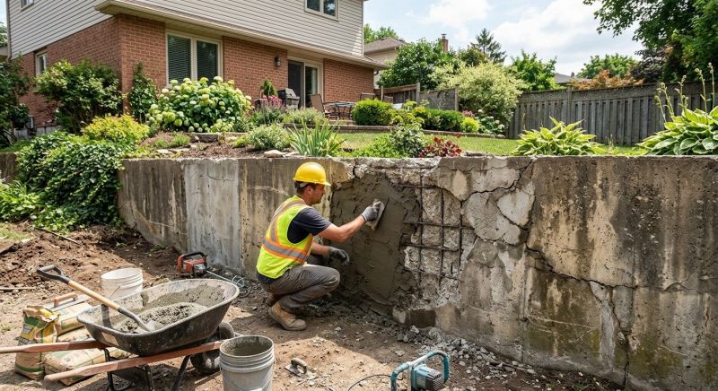 Retaining Wall Repair in Bulverde, TX