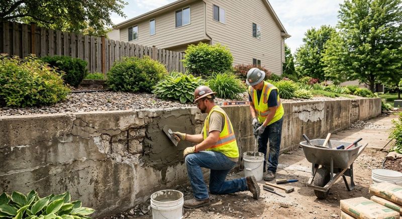 Retaining Wall Repair in Boerne, TX