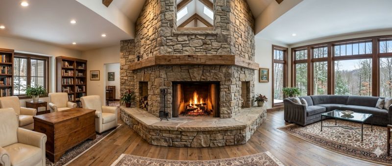 Stone Chimney Installation in Bexar County, TX