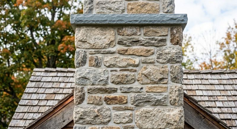 Stone Chimney Installation in Bulverde, TX