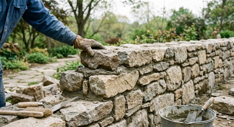 Stone Masonry Installation in Boerne, TX