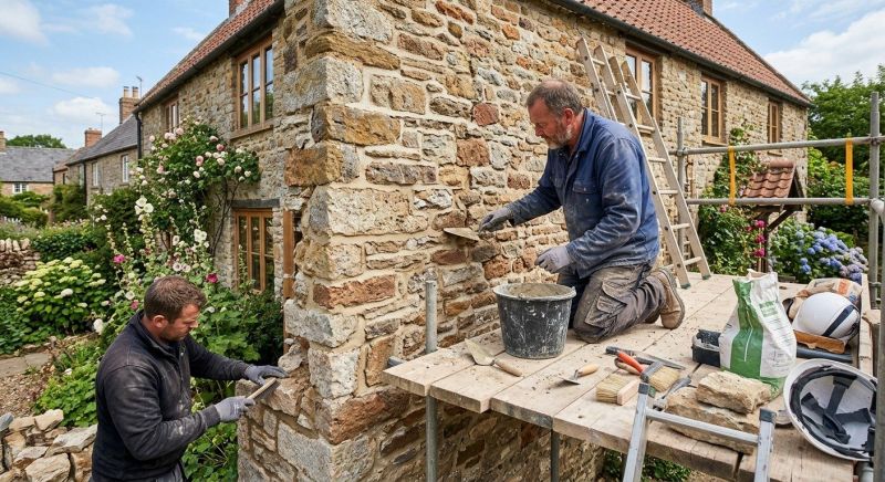 Stone Masonry Repair in Bexar County, TX