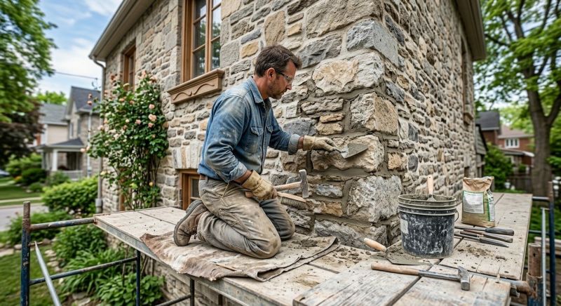 Stone Masonry Repair in Boerne, TX