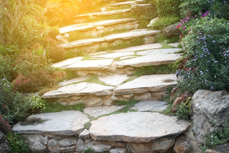 Stone Walkway Repair in Boerne, TX