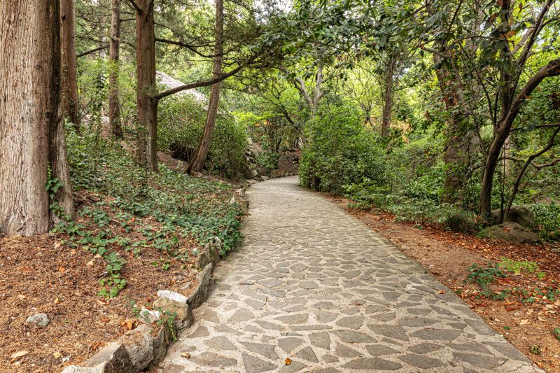 Stone Walkway Repair in Boerne, TX