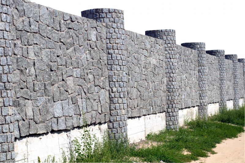 Stone Wall Repair in Spring Branch, TX