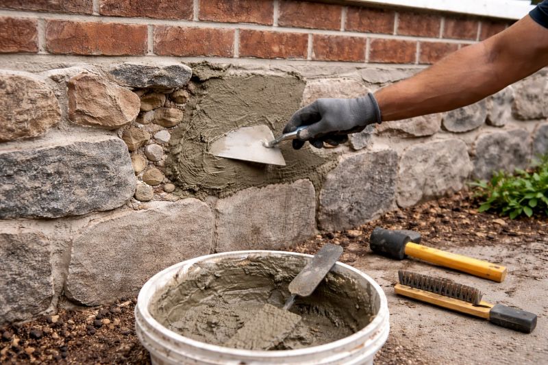 Stonework Repair in Bexar County, TX